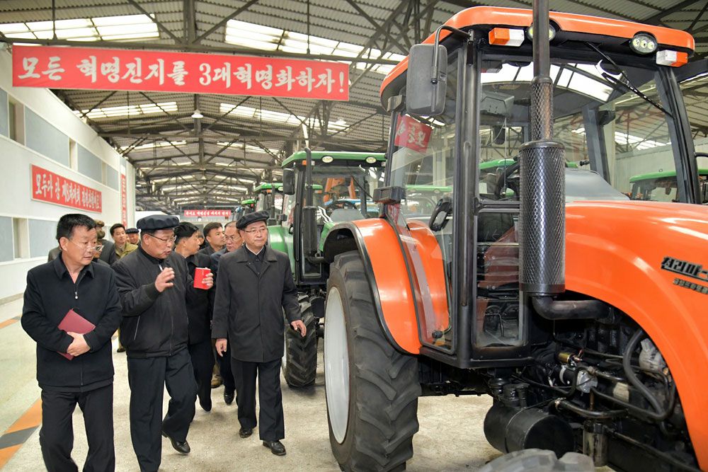 DPRK Premier Inspects Various Sectors of National Economy