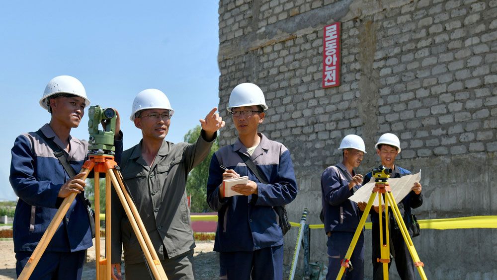 Rural Housing Construction Progresses Apace in Pyongyang Municipality