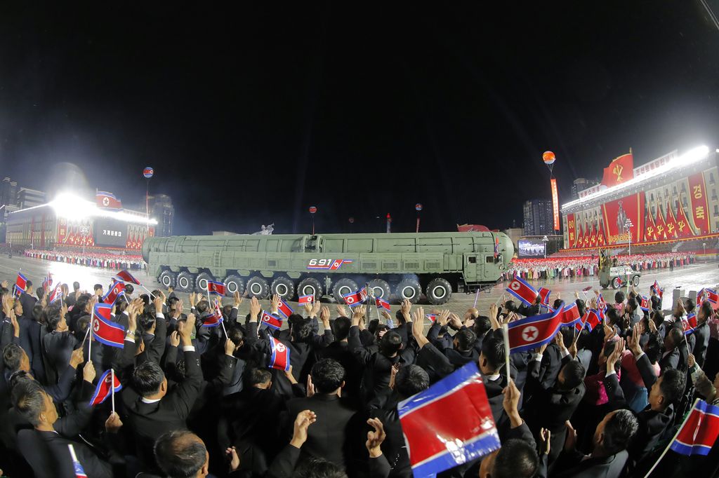 Miltary Parade Marks 80th Founding Anniversary of WPK - Image 65