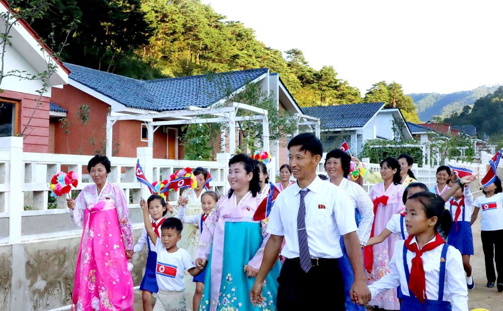 New Houses Built in Usi County of Jagang Province - Image 7