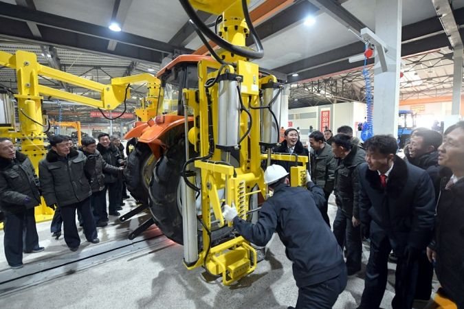 Kumsong Tractor Factory Updated in DPRK - Image 4