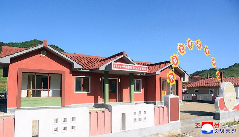 New houses built in Changsong County - Image 5