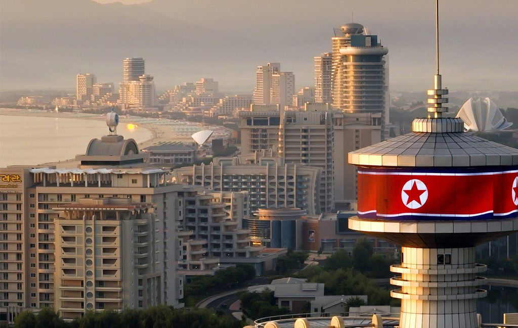 Tourist Attraction on East Coast–New Scenic Beauty of Socialist Cultural Efflorescence Inaugural Ceremony of Wonsan Kalma Coastal Tourist Area Held with Splendour - Image 45