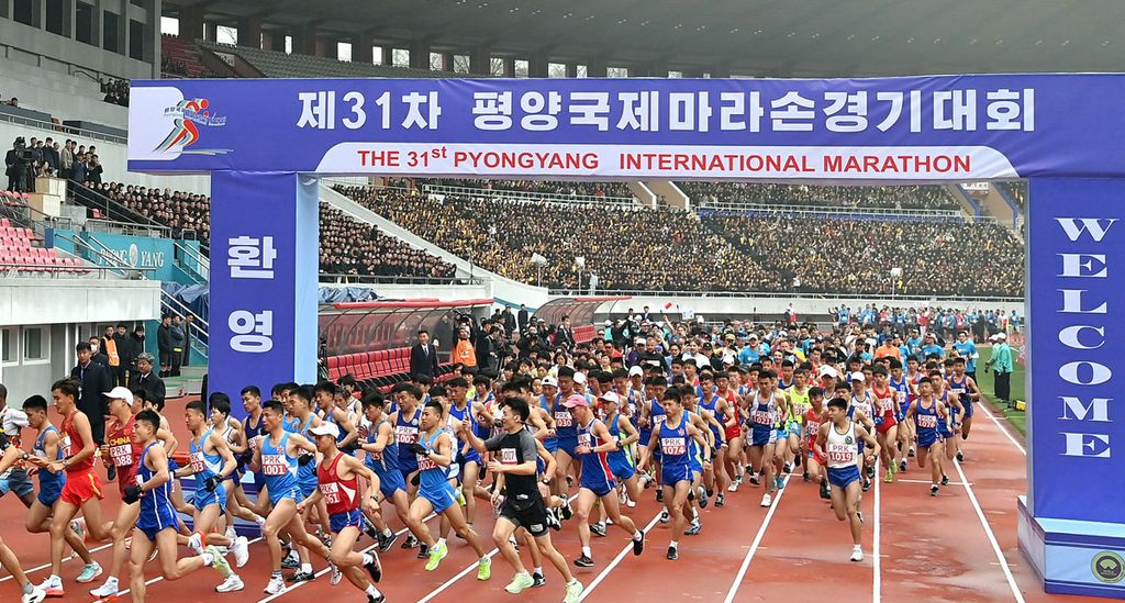 31st Pyongyang International Marathon Held