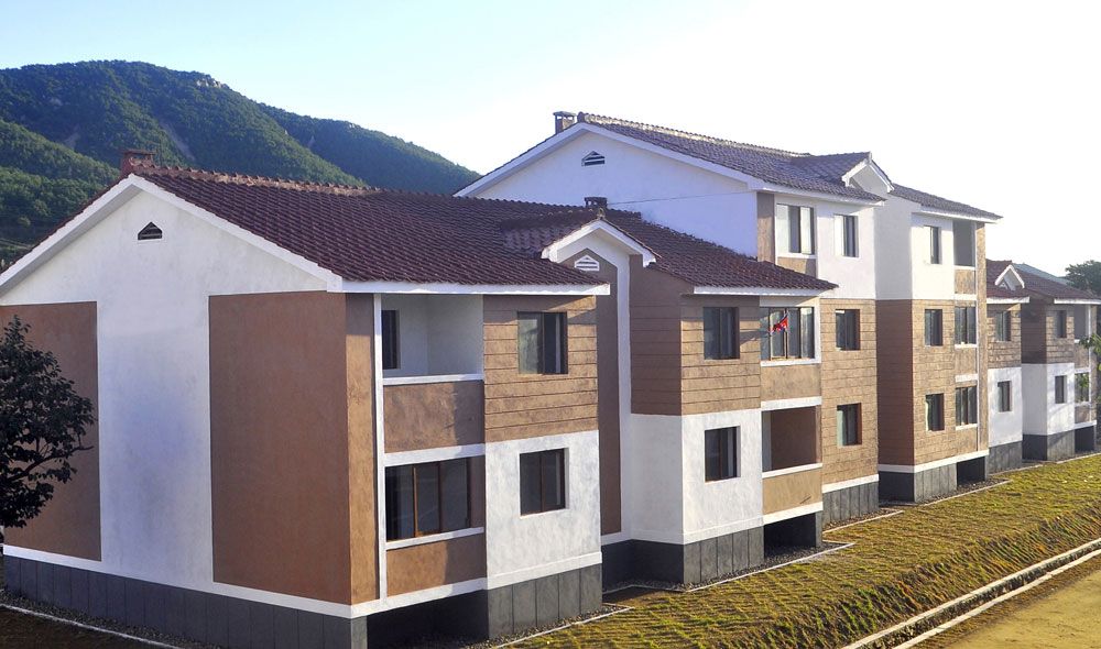 New Houses Built in Ongjin County, South Hwanghae Province - Image 6