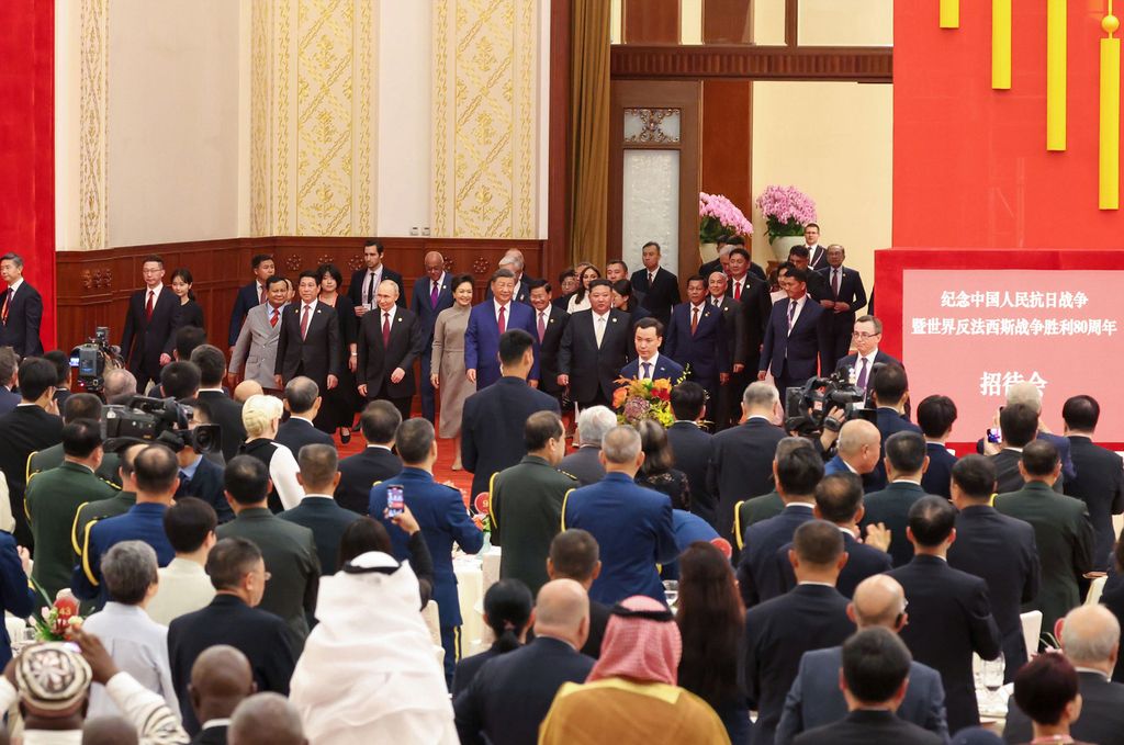 Respected Comrade Kim Jong Un Participates in Commemorations Marking 80th Anniversary of Victory in Chinese People’s War of Resistance against Japanese Aggression and World Anti-Fascist War - Image 33