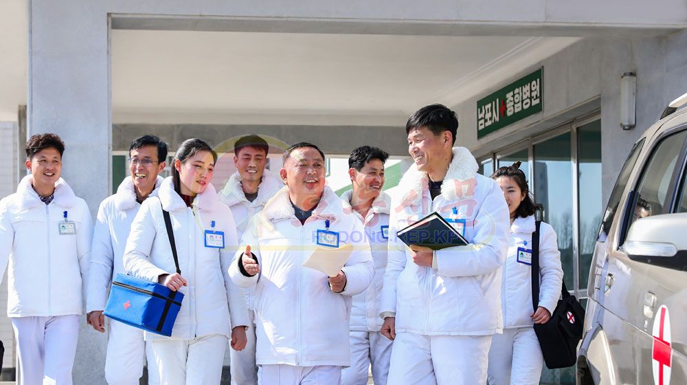 Field Medical Service Brisk in DPRK