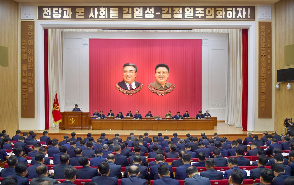 Enlarged Plenary Meetings of Pyongyang Municipal and Provincial Committees of WPK Held - Image 3