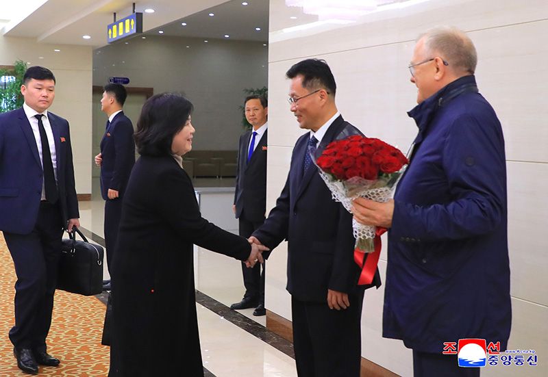 DPRK foreign minister returns home