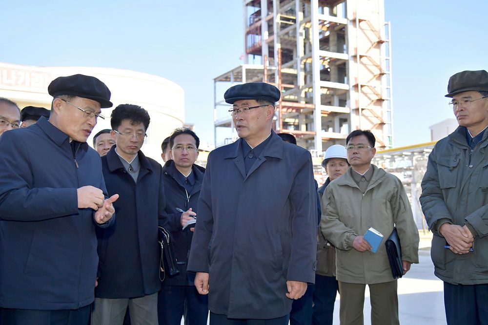 DPRK Premier Inspects Various Sectors in South Phyongan Province of DPRK