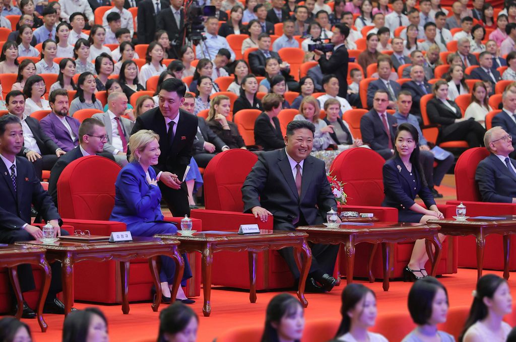 Respected Comrade Kim Jong Un Meets Russian Minister of Culture and Enjoys Art Performances - Image 7