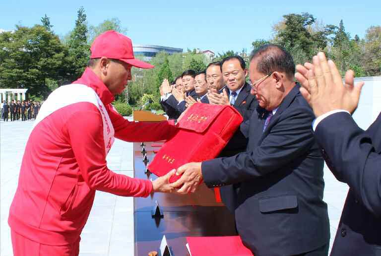 Mass Rallies of Adopting Letters of Loyalty Held in Provinces of DPRK