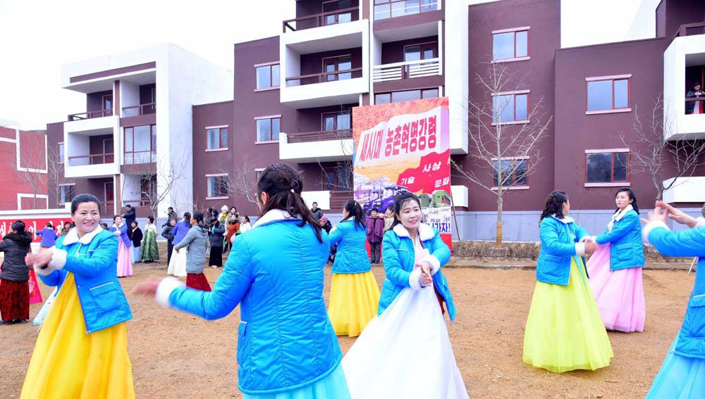New Houses Built at Farms in South Phyongan Province of DPRK - Image 7