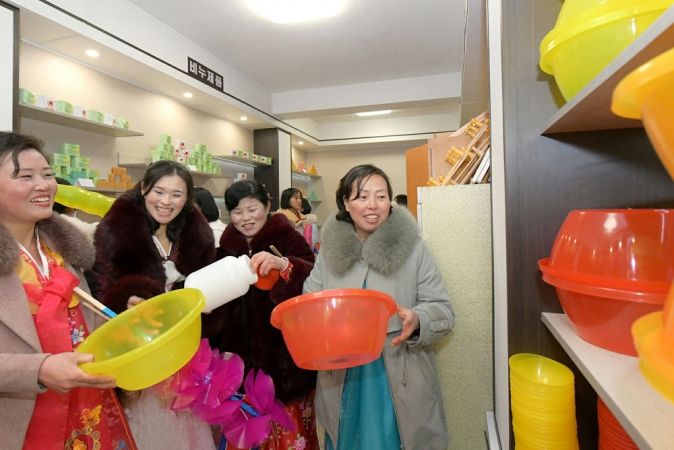 People of Jangphung County, Kaesong Municipality of DPRK Celebrate Inauguration of Regional-Industry Factories - Image 27