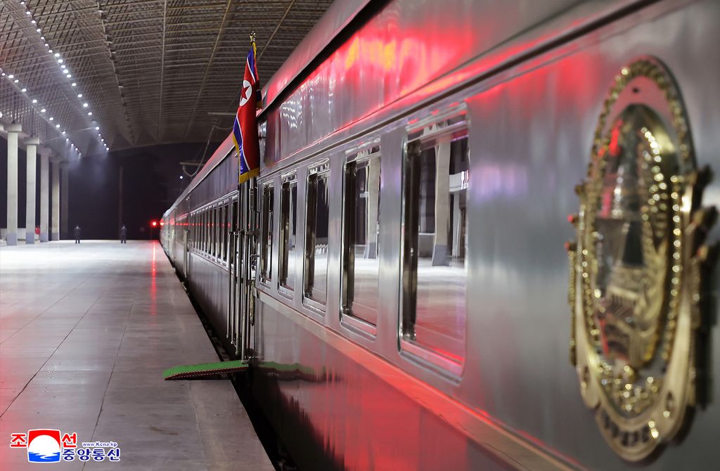 RespectedComrade Kim Jong Un leaves for China - Image 3