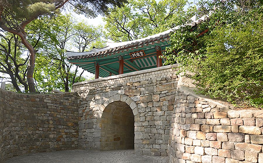 Historic Relic Hyonmu Gate in Pyongyang