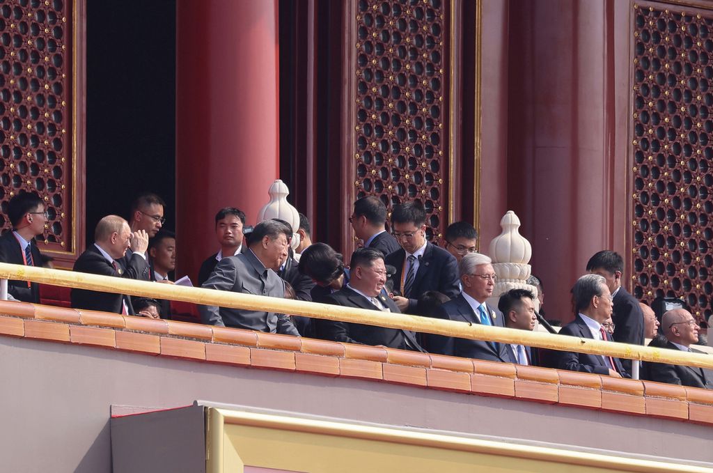 Respected Comrade Kim Jong Un Participates in Commemorations Marking 80th Anniversary of Victory in Chinese People’s War of Resistance against Japanese Aggression and World Anti-Fascist War - Image 22