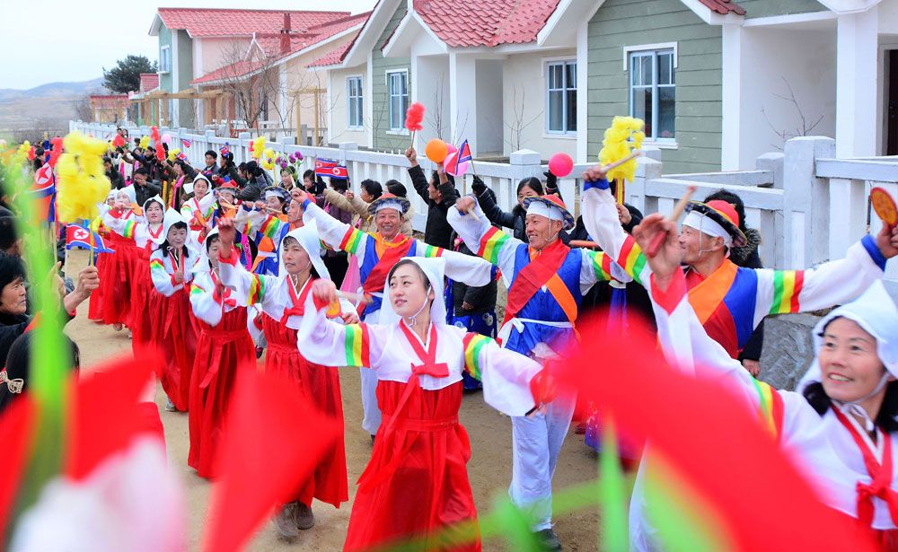 Agricultural Workers Move into New Houses in North Phyongan Province of DPRK - Image 7