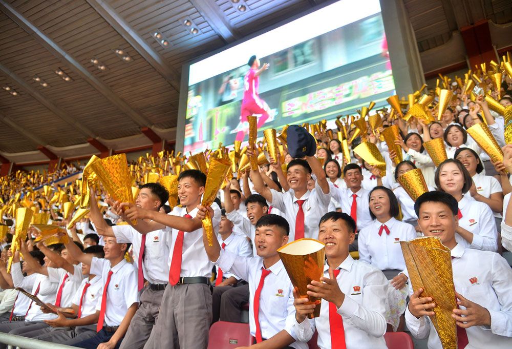 Football Match between Kigwancha and Ryomyong Teams Held in DPRK - Image 7