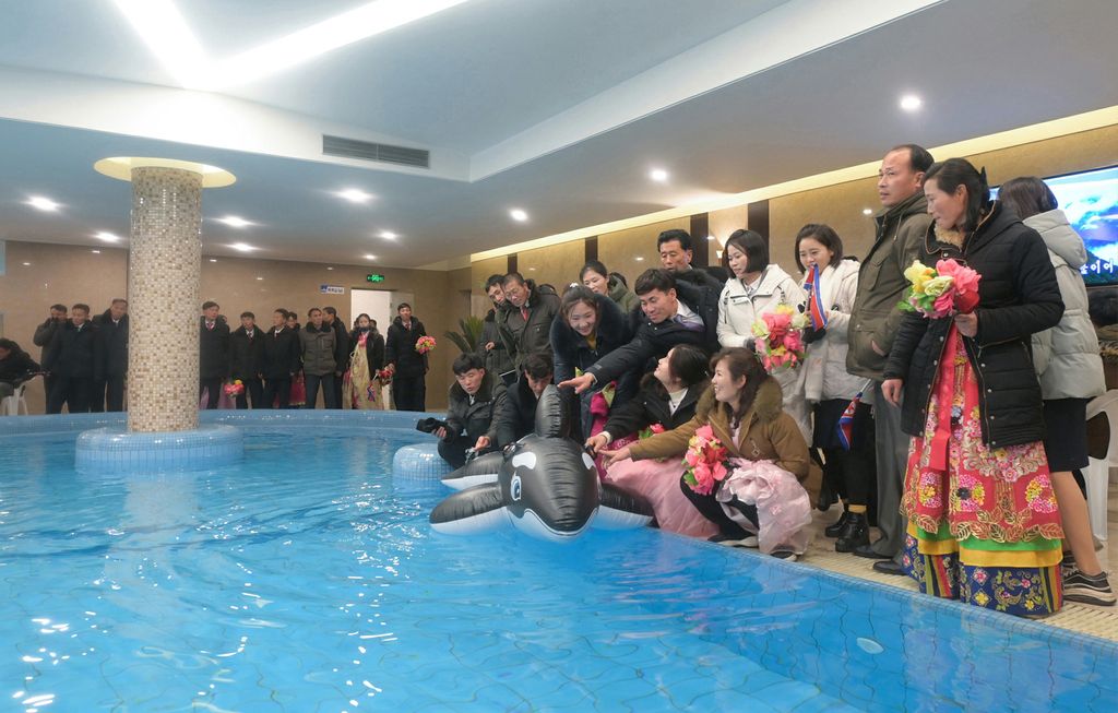 Inauguration Ceremony of Regional-industry Factories and Leisure Complex Held with Splendor in Kangdong County - Image 28