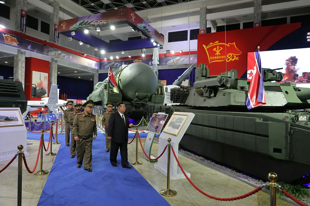 Military Hardware Exhibition Defence Development-２０２５ Opens