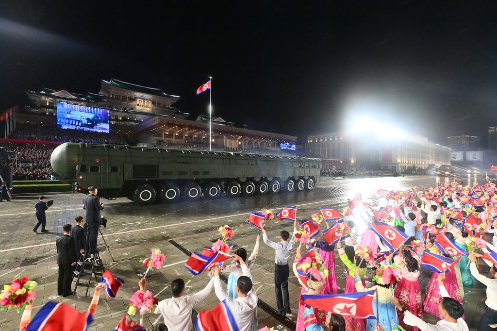 Miltary Parade Marks 80th Founding Anniversary of WPK - Image 69