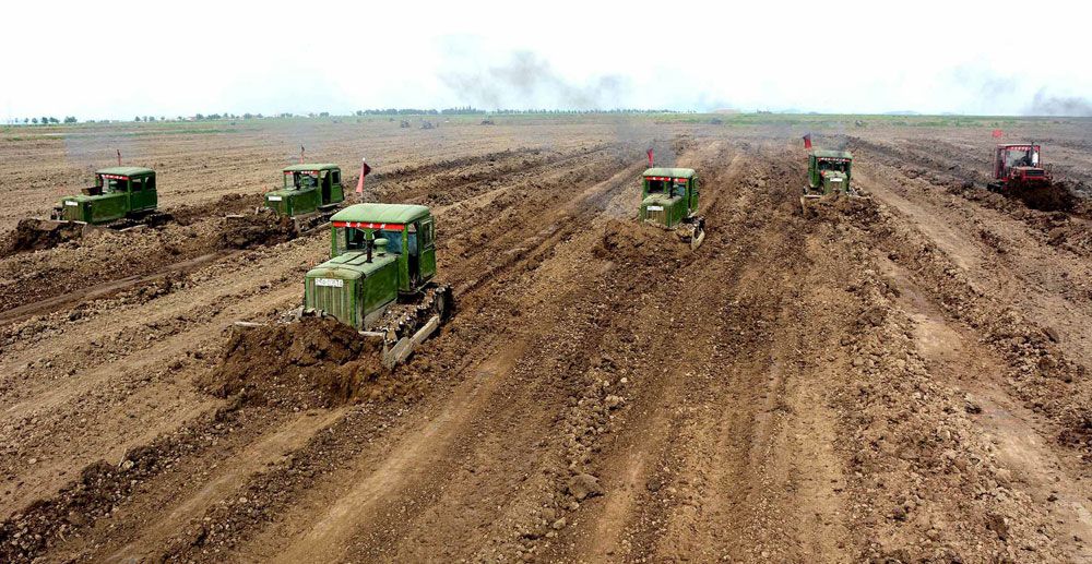 Many Farmland Secured and Restored in DPRK