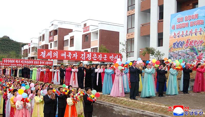 New houses built at farm in Anju - Image 3