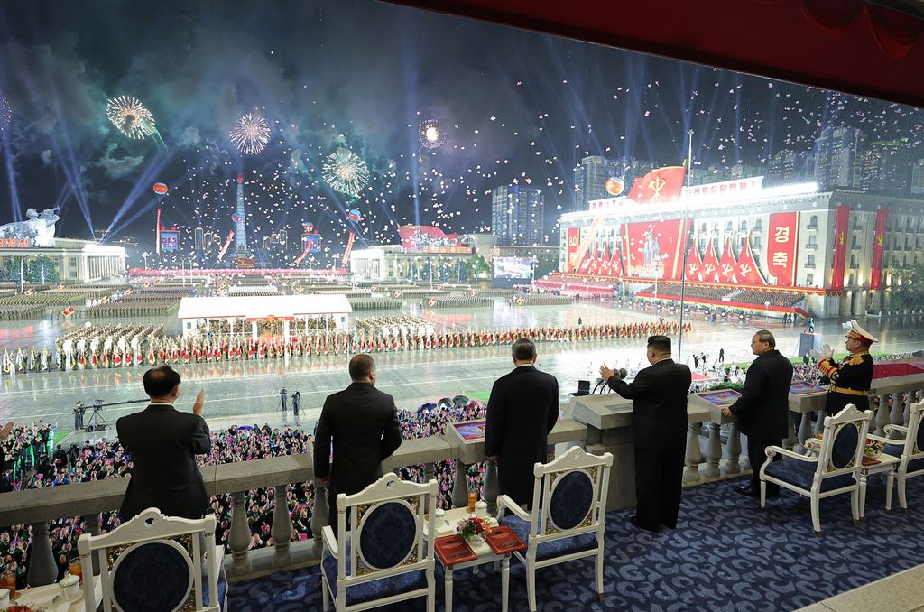 Miltary Parade Marks 80th Founding Anniversary of WPK - Image 11