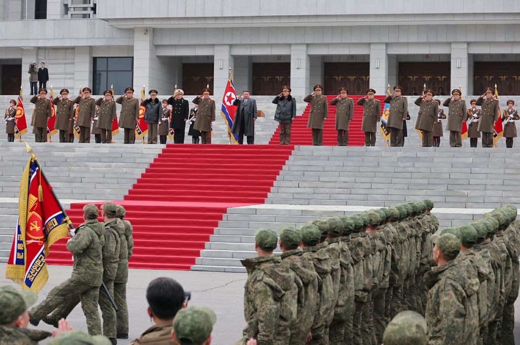 Ceremony of Welcoming Return of KPA Unit of Engineers Held with Splendor - Image 7