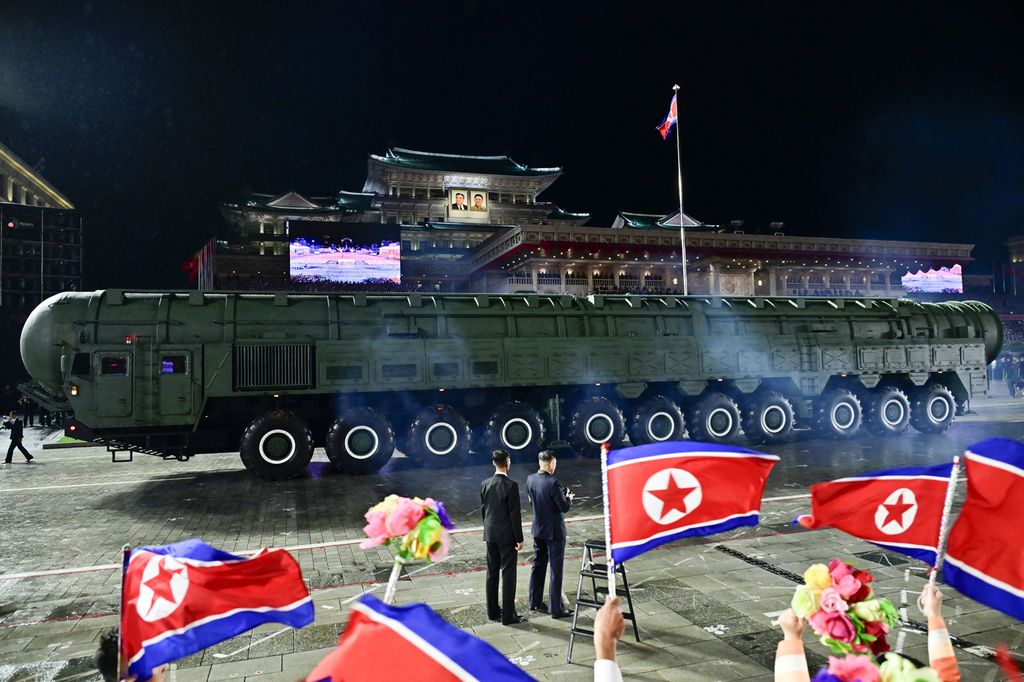 Miltary Parade Marks 80th Founding Anniversary of WPK - Image 78