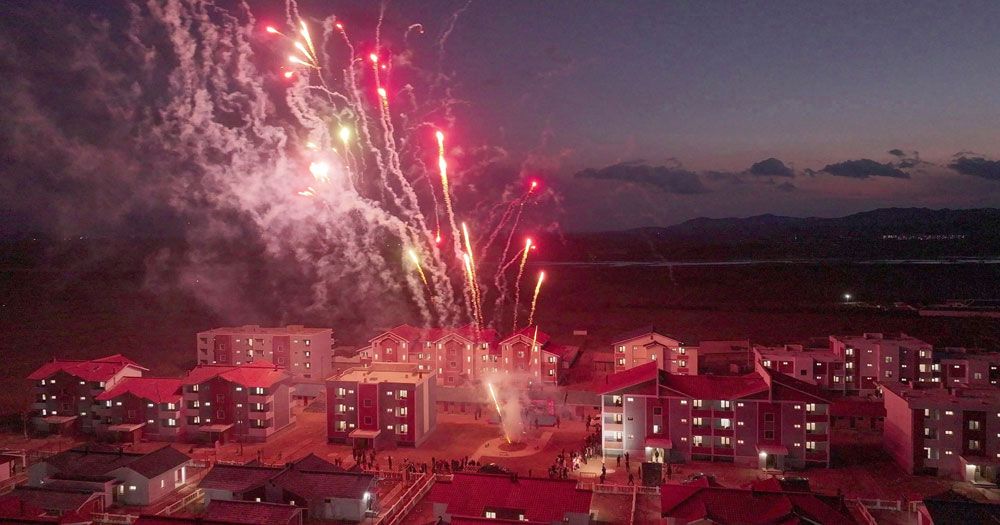 New Houses Built at Farms in South Hamgyong Province - Image 8