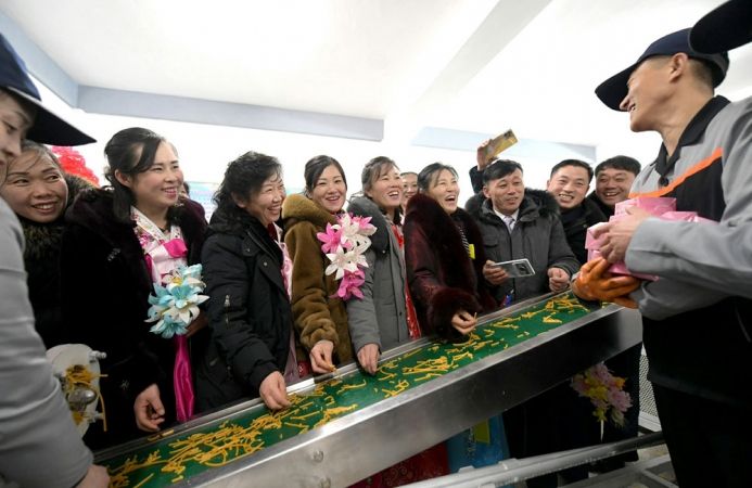 Regional-industry Factories Inaugurated in Kim Hyong Jik County of DPRK with Splendor - Image 17