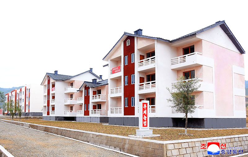 New houses built in North Phyongan Province - Image 3