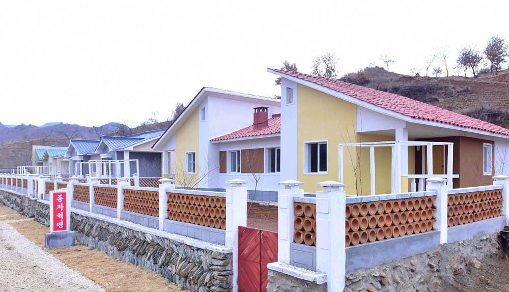 New Houses Built at Farms in South Phyongan Province of DPRK - Image 6
