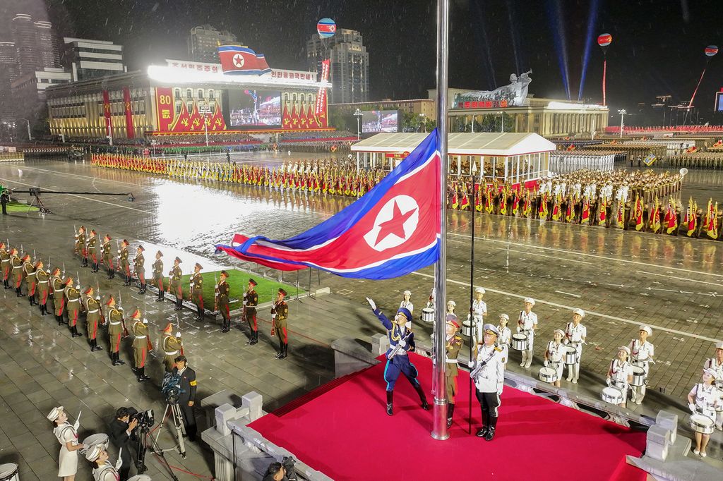 Miltary Parade Marks 80th Founding Anniversary of WPK - Image 26