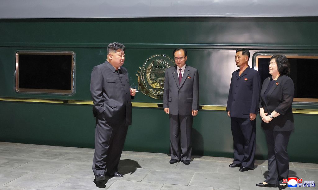 RespectedComrade Kim Jong Un leaves for China - Image 2