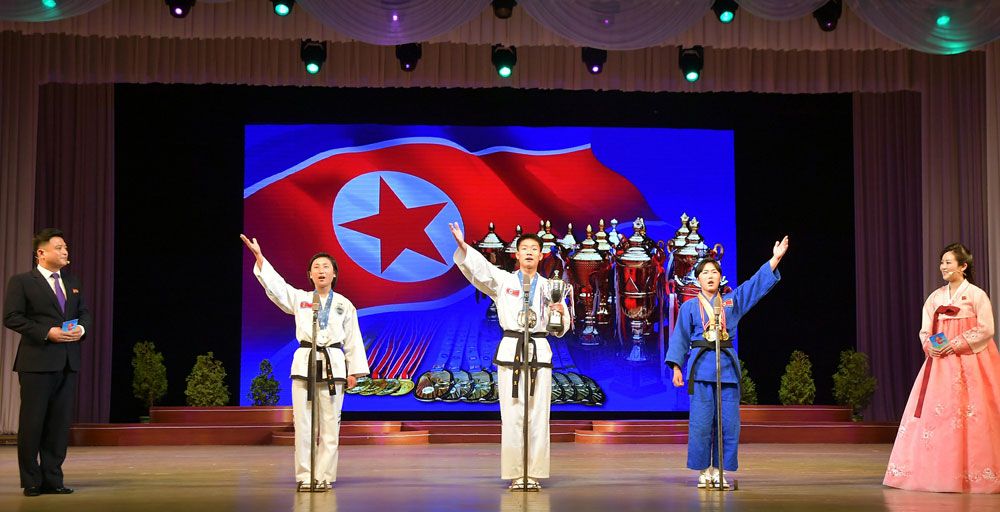 Stage of Pride of Schoolchildren Held - Image 2