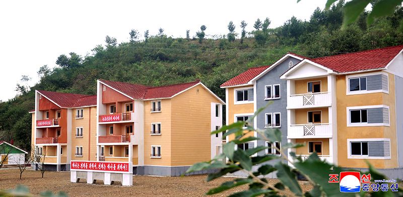 New houses built in Unjong Stockbreeding Farm of North Hwanghae Province - Image 3