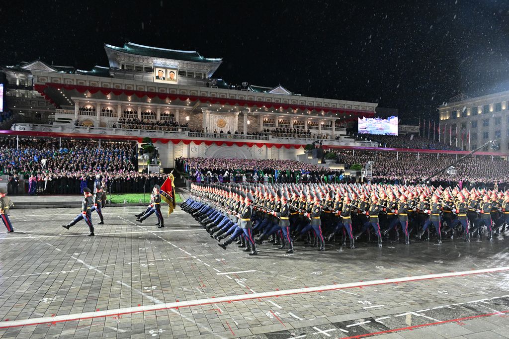 Miltary Parade Marks 80th Founding Anniversary of WPK - Image 34