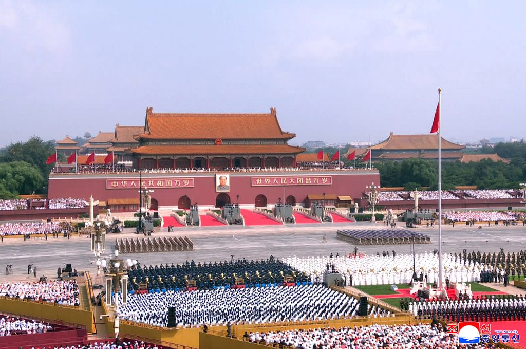 RespectedComrade Kim Jong Un participates in commemorations marking 80th anniversary of victory of Chinese People's War of Resistance against Japanese Aggression and World Anti-Fascist War - Image 13