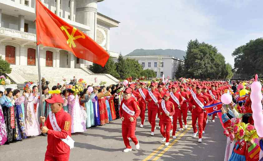 Mass Rallies of Adopting Letters of Loyalty Held in Provinces of DPRK - Image 9