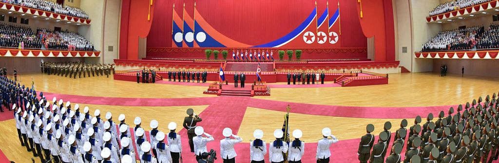 Ceremony Held to Welcome Lao President - Image 7