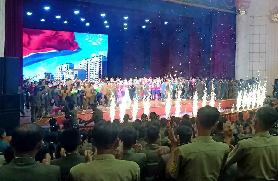 Music and Dance True Story-Telling Performance Held in North Phyongan Province - Image 5