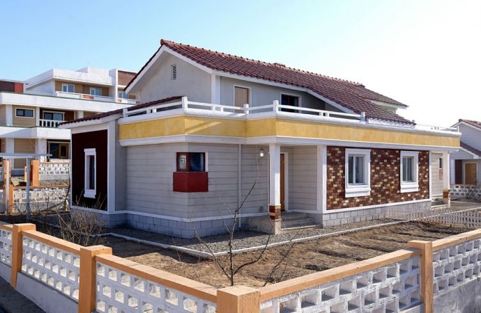 New Houses Built at Rural Village of Pyongyang - Image 3
