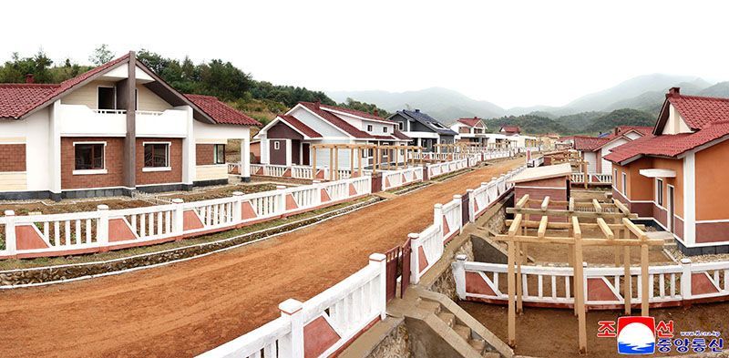 New houses built again in Kwaksan County this year after last year - Image 3