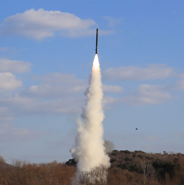 Test of Important Weapon System Conducted