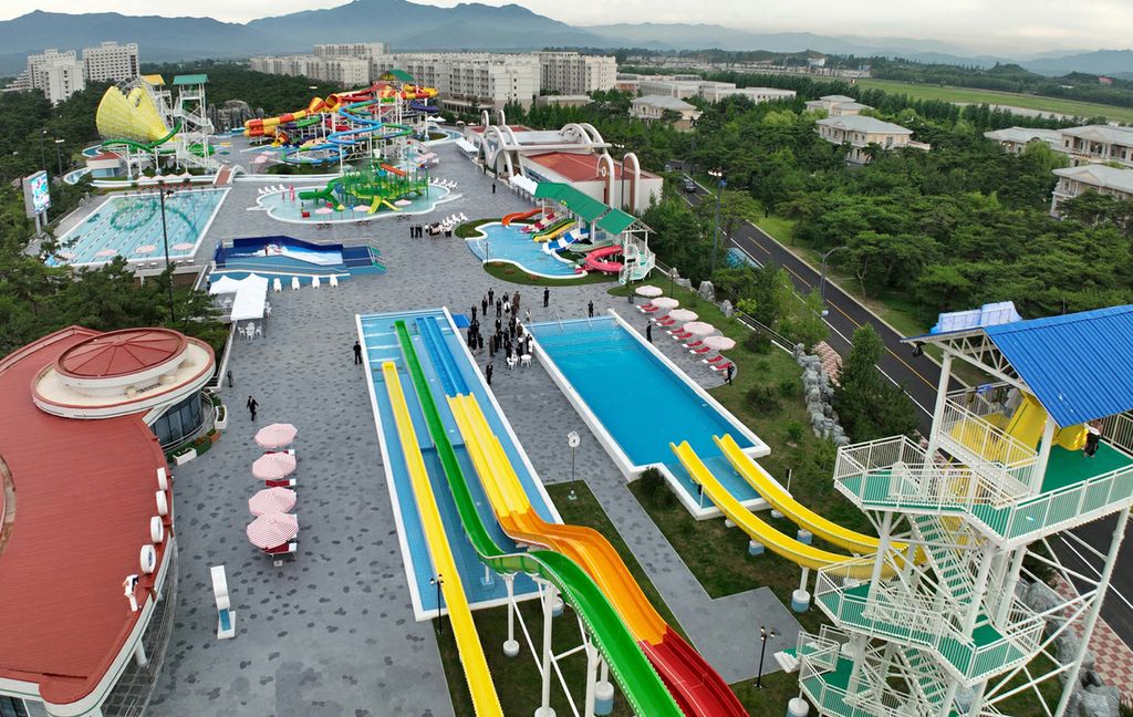 Tourist Attraction on East Coast–New Scenic Beauty of Socialist Cultural Efflorescence Inaugural Ceremony of Wonsan Kalma Coastal Tourist Area Held with Splendour - Image 23