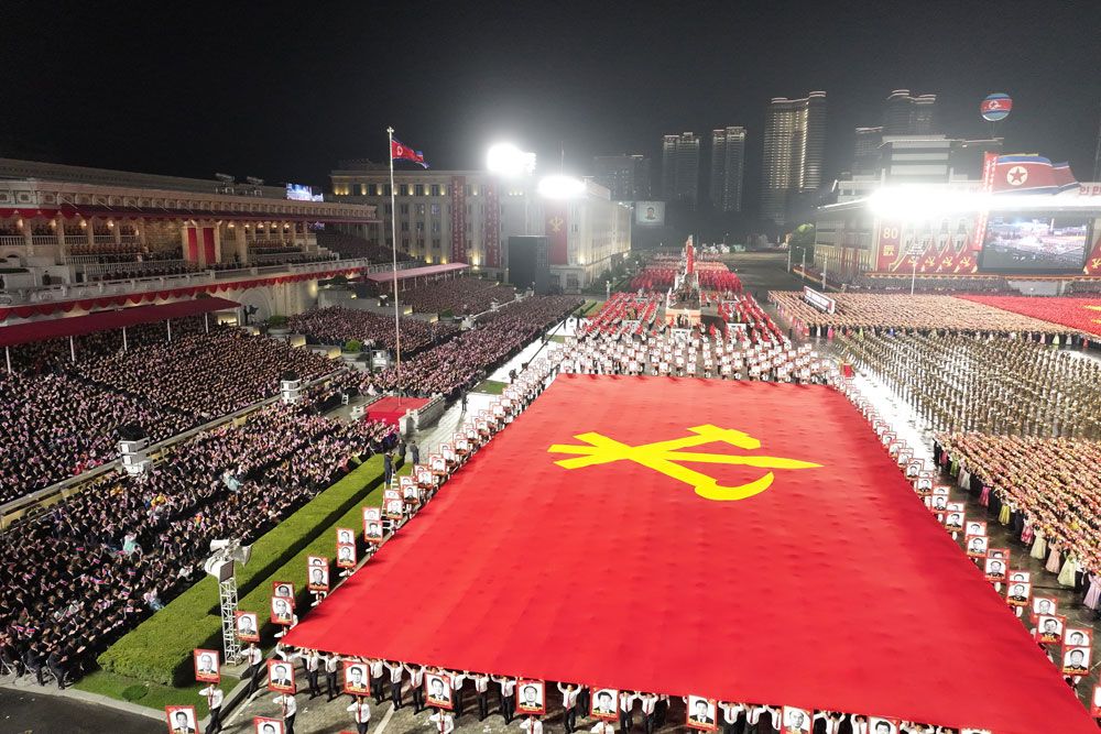Public Procession and Torchlight Gala Take Place in DPRK - Image 9