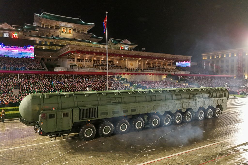 Miltary Parade Marks 80th Founding Anniversary of WPK - Image 76